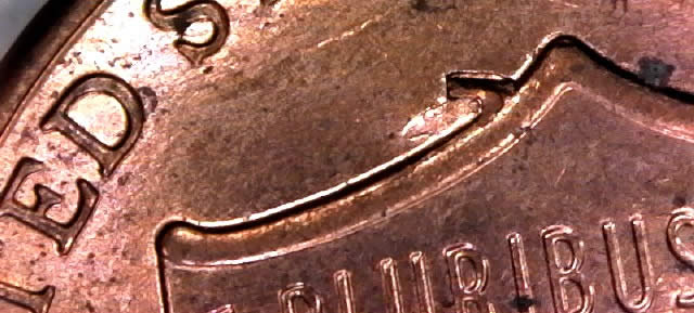 2015-P-Lincoln-Shield-Cent-With-Huge-Weird-Die-Chip!